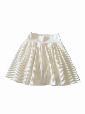 Yogalicious White Pleated Skort XS Athletic Tennis Golf Skirt